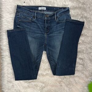 LOFT Dark Blue Skinny Jeans
